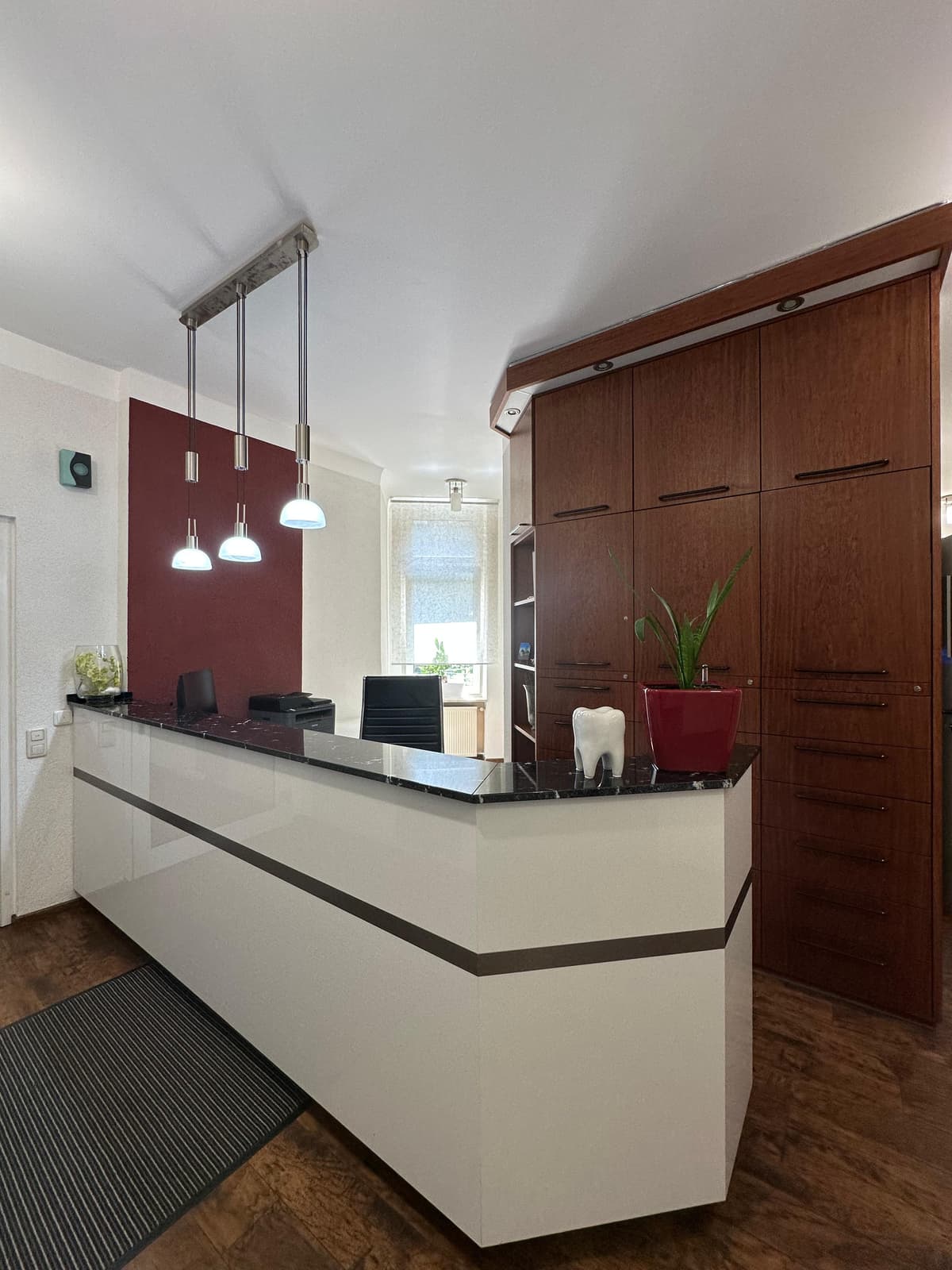 Heller Empfangsbereich